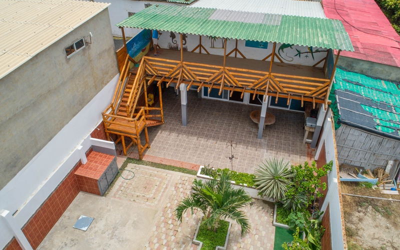 Aerial View - Stunning Beachfront Home Aerial View San Clemente, Ecuador DJI Phantom 4 by Jonathan Mueller