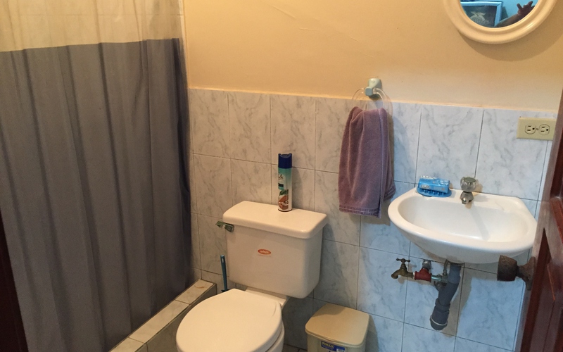 Guest Bathroom - 3 Story Home with Beach View Guest Bathroom San Clemente, Ecuador Private by Private
