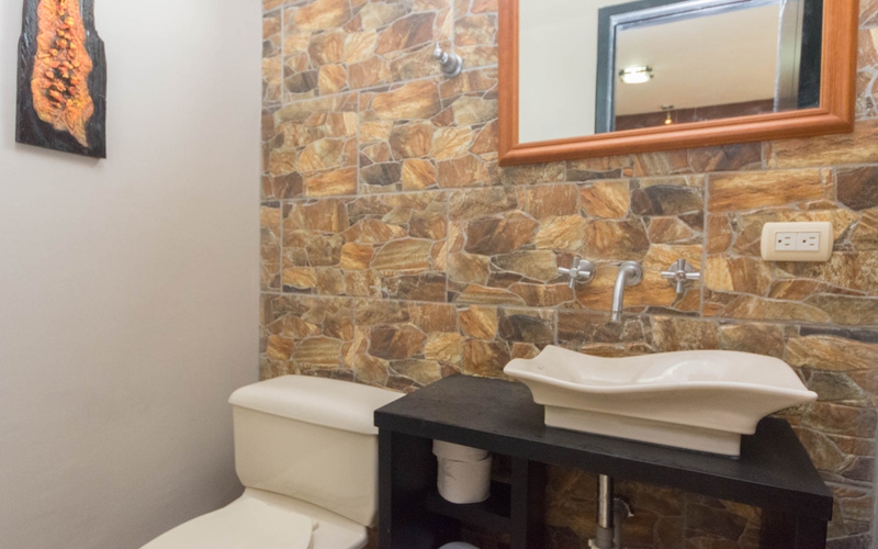 Half Bathroom - Comfortable Townhouse Near the Ocean Half Bathroom San Clemente, Ecuador Nikon D7500 by Lourdes Mendoza
