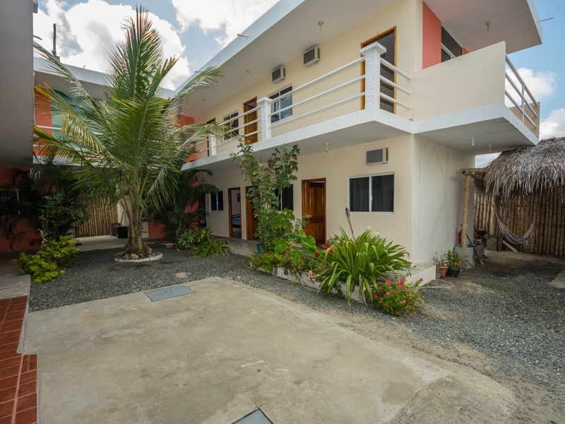 Interior Patio - Upgraded 11 Room Hotel Bed & Breakfast Steps From The Beach Interior Patio Canoa, Ecuador Nikon D7500 by Lourdes Mendoza