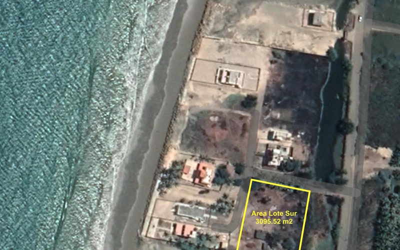 Aerial View - 3095m2 Residential Beach Lot Los Ranchos Estates Aerial View Crucita, Ecuador Private by Private