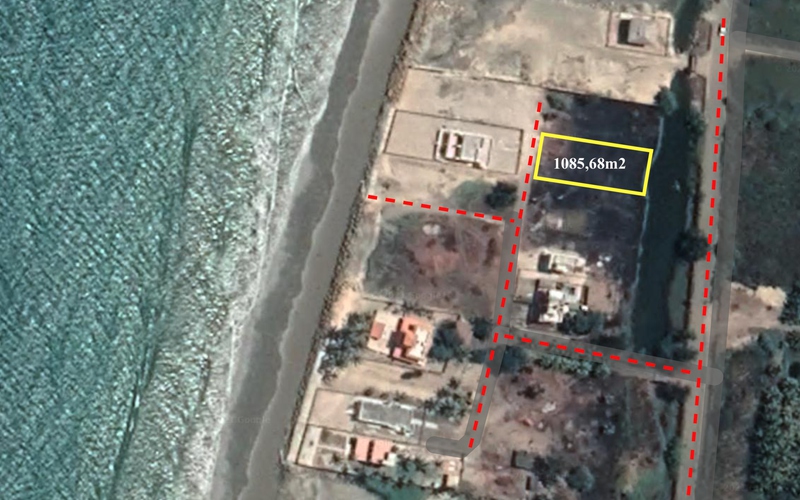 Beachfront view - Residential Beach Lot Los Ranchos Estates Beachfront view Crucita, Ecuador Private by Private