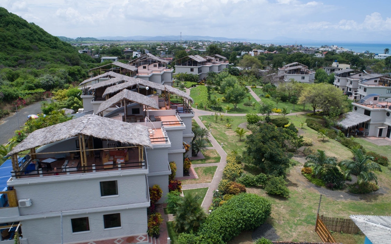 Aerial View - Ocean View Vacation Home Aerial View San Clemente, Ecuador Nikon D7500 by Lourdes Mendoza