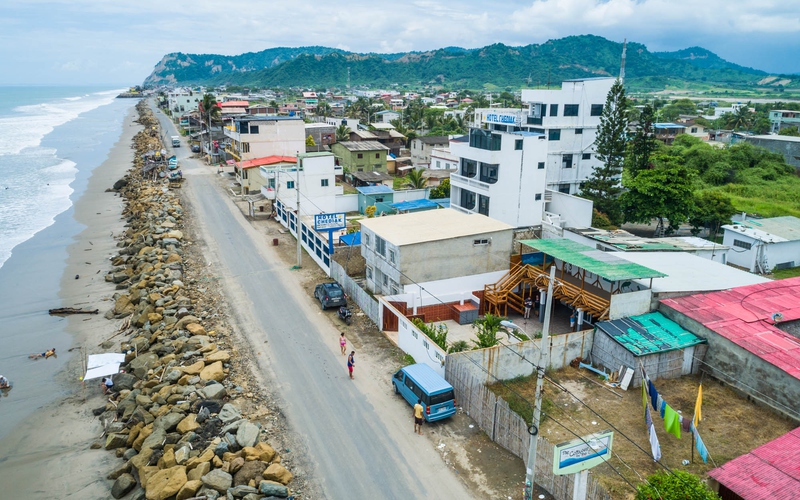 Aerial Beachfront - Stunning Beachfront Home Aerial Beachfront San Clemente, Ecuador DJI Phantom 4 by Jonathan Mueller