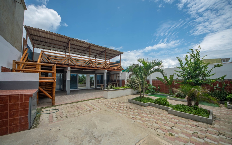 Front Patio - Stunning Beachfront Home Front Patio San Clemente, Ecuador Nikon D7500 by Lourdes Mendoza